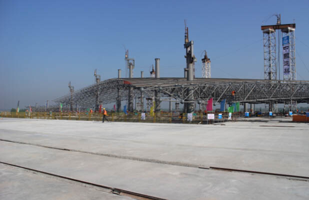 河北网架顶升施工方案